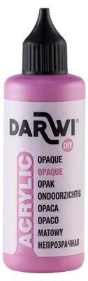 Image de Darwi Opak Peinture acrylique rose 80 ml 1 pièce