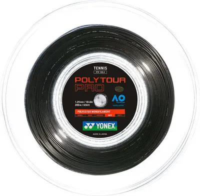 Produktbild von Yonex Tennissaite Poly Tour Pro 200m schwarz, 195220121100010