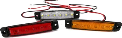Obrázok produktu pre Obrysové svetlo 6 LED 12V farieb