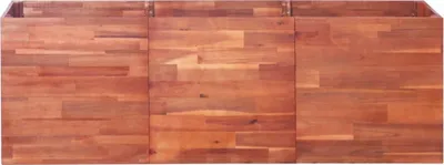 Produktbild von vidaXL Zahradní zvýšený záhon z akátového dřeva 150x50x50 cm