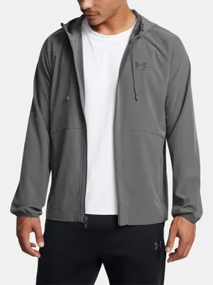 Produktbild von Under Armour UA Stretch Wvn Windbreaker-Jacke für Herren, EU-GRY 3XL