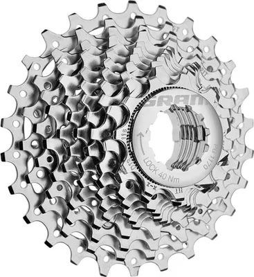 Produktbild von SRAM 00.2418.042.000 Zahnkranz-Kassette PG-1170, 11-fach (11-12-13-14-15-16-17-19-21-23-25), silber