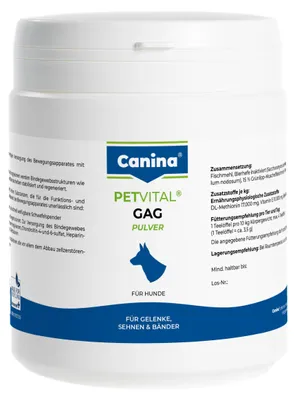 Produktbild von 400 g Canina Petvital GAG Pulver Hund