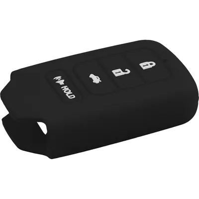 Produktbild von PhoneNatic Silikon Schlüssel Hülle kompatibel mit der Honda Crider 3-Tasten Fernbedienung in schwarz Funkschlüssel 3-Key