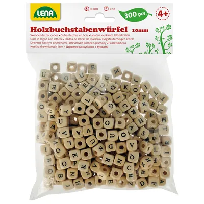 Produktbild von Lena Wooden ABC cubes, 4 Jahr(e), Holz, Holz