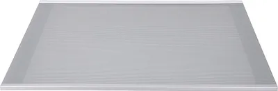 Produktbild von Glasplatte mitte über Gemüseschublade Kühlteil LG AHT74413802 442x338mm mit Leisten in KühlGefrierKombination