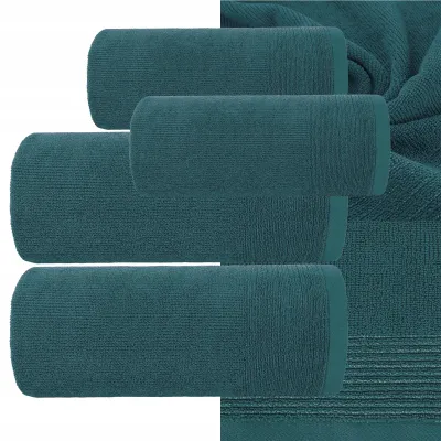 Produktbild von Eurofirany Handtuch-Set 4-teilig Baumwolle 500gsm Türkis