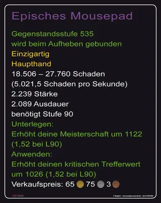 Produktbild von Episches Mousepad - Mousepad - Mousepad