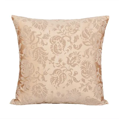 Produktbild von Kissen SILK Beige 40x40cm Seide Ornamente Zierkissen