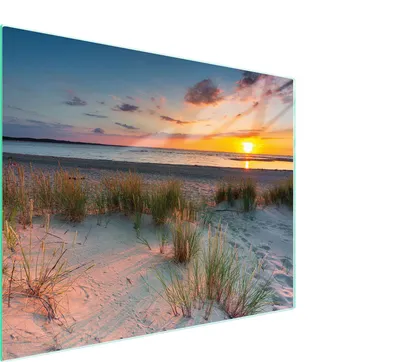 Produktbild von Glasschneidebrett 52x40 Strand