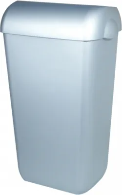 Produktbild von Abfallbehälter Kunststoff Edelstahl Optik 23 Liter offen