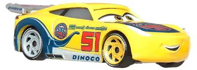 Produktbild von Mattel Disney and Pixar Cars Radiator Springs Race & Rescue Cruz Ramirez, Auto, 3 Jahr(e), Metall, Gelb