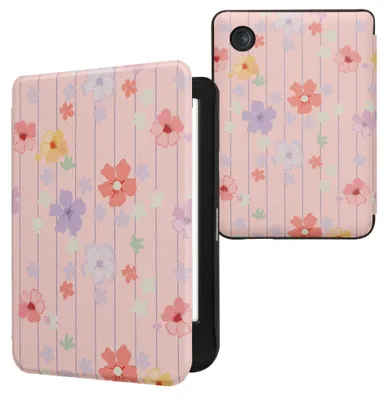 Produktbild von kwmobile Schutzhülle für Kobo Clara BW / Clara Colour / Tolino Shine (5) / Shine Color Hülle - eReader Flip Case mit Auto Sleep Funktion -