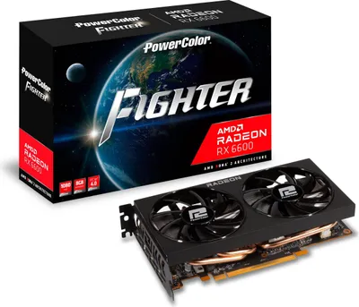Produktbild von PowerColor AXRX 6600 8GBD6-3DH Grafikkarte AMD Radeon RX 6600 8 GB GDDR6 (AXRX 6600 8GBD6-3DH)