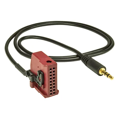 Produktbild von AUX IN Adapter kompatibel mit VW MFD2 VW RNS2 Skoda Nexus MAN auf 3 5mm Klinke