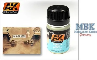 Produktbild von AK Interactive S.L. AK-022 Africa Dust Effects