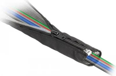 Image de DELOCK EMV Abschirmgeflechtschlauch 1 m x 30 mm schwarz