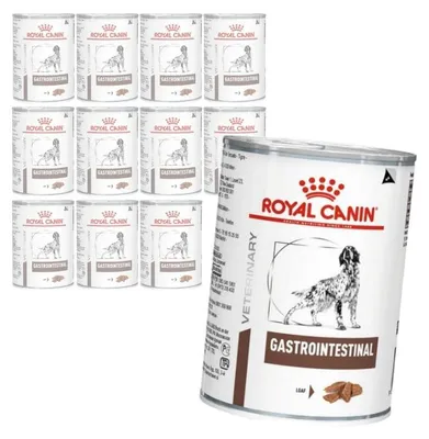 Produktbild von Royal Canin Veterinary VHN Hunde-Gastrointestinal 12x400g Nassfutter Pastete für Hunde mit Verdauungsstörungen