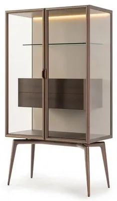 Image de Armoire de collection Armoire vitrée Vitrine Armoire d'exposition Présentoir