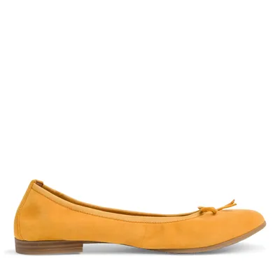 Produktbild von Tamaris Damen Ballerina 1-1-22116-26 in mango suede (Größe: 36)