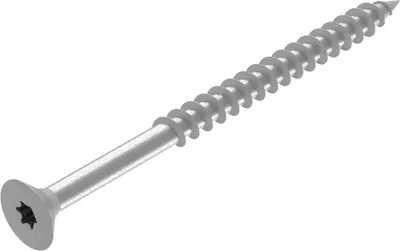 Produktbild von SECCARO Spanplattenschraube 3 x 40 mm, Edelstahl V2A VA A2, Holzschraube mit Teilgewinde, TX / Innensechsrund, 200 Stück