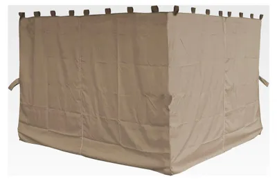 Produktbild von 4 Seitenteile für Pavillon Paris 3x4m in Sand