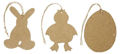 Zdjęcie produktu dla Creativ Company 267343, Drewno, Papier, Wielkanoc, 6 szt., 6 szt., 100 mm