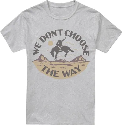 Image de Yellowstone - "We Don't Choose The Way" T-shirt pour homme TV5682 (XL) (Sport Heide)