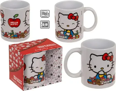 Zdjęcie produktu dla Kubek Hello Kitty i Przyjaciele - Uroczy Prezent dla Dziewczynki
