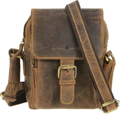 Obrázok produktu pre GREENBURRY taška cez rameno Vintage Crossbody Bag Brown hnedá