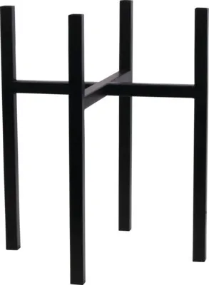 Produktbild von Pflanzenständer Lafiora Ø 23 H 25 cm Metall schwarz