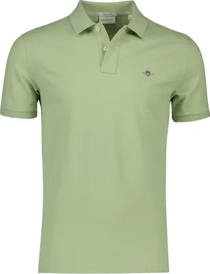 Produktbild von Gant Regular Fit Kurzarm-Poloshirt Grün