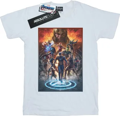 Produktbild von Marvel - "Avengers Endgamees At War" T-Shirt für Herren BI9134 (3XL) (Weiß)