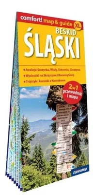 Image de Beskid Śląski laminowany map&guide 2w1 przewodnik i mapa)