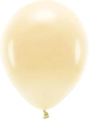 Produktbild von Öko-Luftballons 30cm Pastell, Hellpfirsich (1 Packung / 10 Stück)