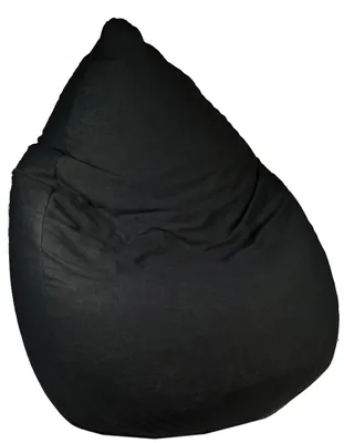 Produktbild von Heunec - 671164 - Sitzsack Microfaser 220 L, Schwarz