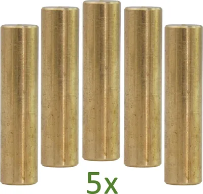 Produktbild von 5er Set Scherstift für Seilzug 1,6t & 3,2t Messing Ø7 mm Ersatzstifte stabil langlebig