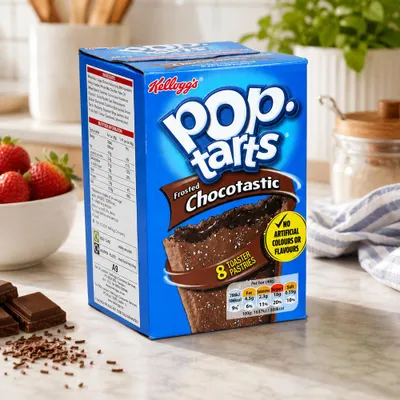Immagine prodotto di Kellogg's Pop-Tarts Frosted Chocotastic, confezione da 8 pezzi, 384g