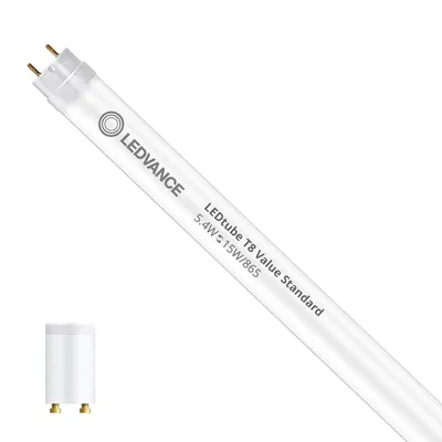 Produktbild von LEDVANCE LED Röhre T8 EM KVG 43,8cm 5.4W 865 G13 650lm 6500K tageslichtweiss wie 15W 4099854038945
