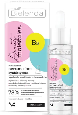 Zdjęcie produktu dla Bielenda Beauty Molecules Molekularne Synbiotyczne Serum Shot 30Ml