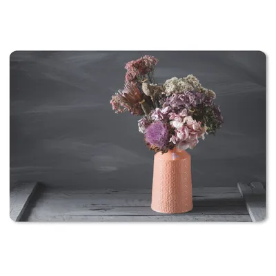 Produktbild von MuchoWow® Mauspad Mousepad Stilleben - Getrocknete Blumen - Vase 27x18 cm - Mousepads - Maus Mat - Pad - Mausunterlage - Büroartikel - Desk Matten