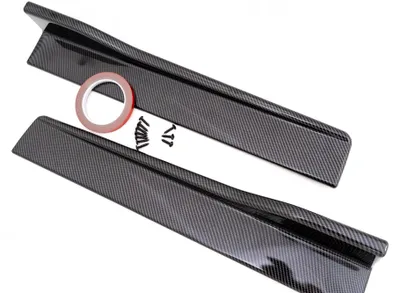 Universal Seitenschweller Schweller in Carbon Optik passend für viele Fahrzeuge – Produktansicht