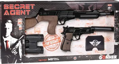 Immagine prodotto di Kit agente segreto con binocolo Gonher
