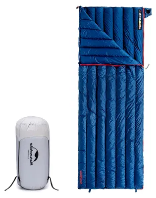 Produktbild von Ultraleichte Schlafsäcke 650FP Rechteckige Schlafsäcke Wasserabweisend für Outdoor, Camping, Wandern, Reisen