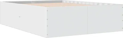 Produktbild von Bettgestell Weiß 140x200 cm Holzwerkstoff