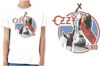 Obrázok produktu pre Ozzy Osbourne - Blizzard of Ozz '80 Uni tričko - Weiß