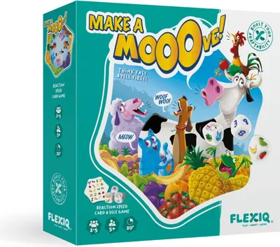 Produktbild von Flexiq-Brettspiel Make A Mooove
