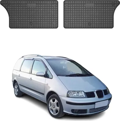 Produktbild von 1995-2010 Seat Alhambra Fußmatten TPE Schwarz 2 tlg