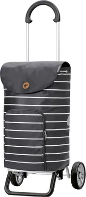 Produktbild von Andersen SHOPPER MANUFAKTUR Einkaufstrolley Scala Shopper Plus Mia 41L Anthracite anthrazit 103cm