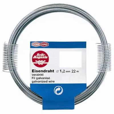 Produktbild von Conacord Eisendraht Ø 1,2 mm x 22 m verzinkt